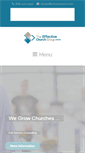 Mobile Screenshot of effectivechurch.com